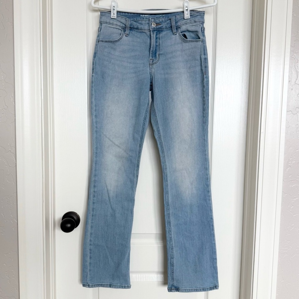 Old Navy Mid Rise Wow Boot Cut Jeans